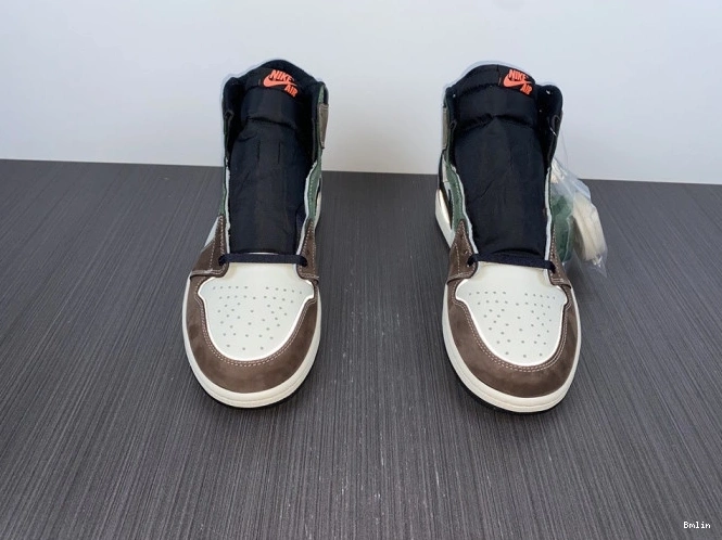 Bmlin Shoes Hand Jordan High Air OG 1 Crafted DH3097-001 0815